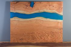 Live Edge Epoxy River Wall Art Or Coffee Table 3 small