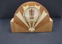 Art Deco Clock, Handcrafted In The U.S.  Mc-45  Free Shipping And Engraving 4 small