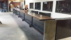 Commercial Live Edge Bar Tops Walnut Cherry Maple Oak Slabs 3 small