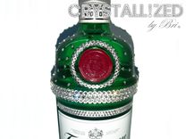 Custom Crystallized Liquor Bottle Gin Wine Scotch Vodka Alcohol Bling European Crystals Bedazzled 2 small