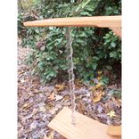 Mahogany And Glass Sofa Table 3 small