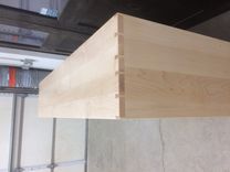 Solid Maple Bookcase With Dovetail Construction 3 small