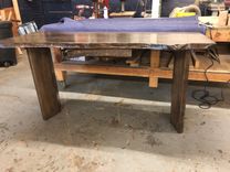 Live Edge Maple Hardwood Desk, Ready To Go 3 small