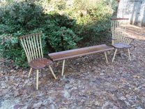 Comfortable Walnut Dining Bench 1 small