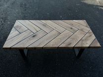 English Walnut Coffee Table 4 small