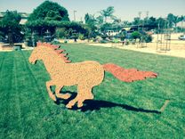 Tile Mosaic Outdoor Sculptures 5 small