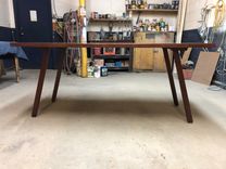 Small Dining Table, Modern, Angled Legs, Ready-To-Go 5 small