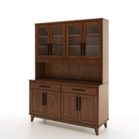 Wooden Classic Country Buffet And Hutch 2 small