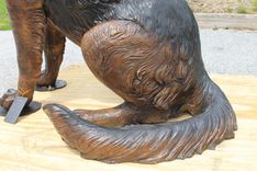 Bronze German Shepherd Memorial | Life Size Bronzes - Custom Bronze Statues - Lost Wax Casting 4 small