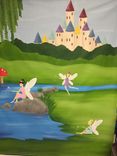 Fairy Princess Mural On Canvas 6'Tall By 8'Wide 4 small