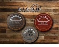 Personalized Bar Sign. Bar Decor, Saloon Decor,  Home Bar. 4 small