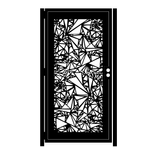 Decorative Steel Gate - Custom Gate - Shattered - Handmade - Garden Gate 1 small