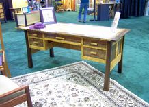 Walnut And Cherry Desk 2 small