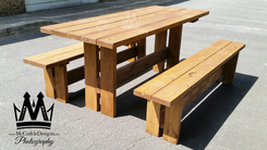 Picnic Tables Outdoor Seating! 6 small