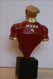 Fraternity University College Table Bust Torso Statue Sculpted Custom Example 4 small