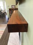 Solid Cherry Floating Mantel. 4 small