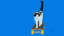 Pets On Skateboards Digital Art 2 small