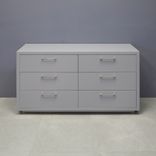 Modern Custom Dresser In Light Gray Finish 1 small