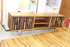 Reclaimed Pine Credenza 6 small