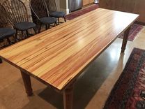 Reclaimed Longleaf Pine Farm Extension Table 1 small