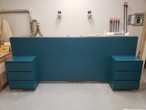 Headboard With Nightstands 3 small