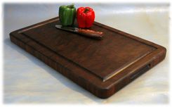 End-Grain Black Walnut Cutting Board (Butcher Style) 1 small
