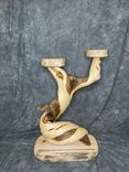 Double Head Twisted Juniper Taxidermy Pedestal 4 small