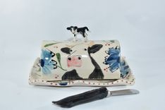 Lidded Butter Dish 3 small