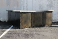 Executive Concrete Desk (L Shape) 1 small