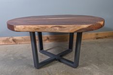Live Edge Black Walnut Coffee Table 2 small