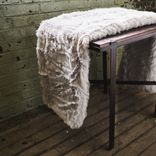 Southern Industrial Design Modern End Table With Reclaimed Wood Top. Rustic/Steel/Wood 3 small