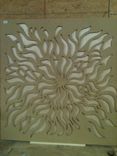 Room Partition - Grille Panel - Large Artistic Wall Hanging 4 small