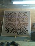Room Partition - Grille Panel - Large Artistic Wall Hanging 5 small