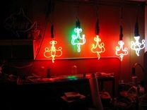 Handmade Neon Chandelier 2 small
