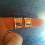 Vinyl Record And Silver Wedding Band Set 2 small