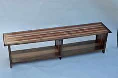 Two Benches With Book Shelf Storage Beneath Seat 2 small