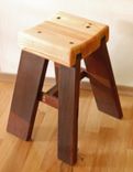 Computer Desk Stool From Construction Scraps 1 small