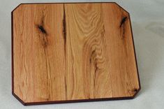 Style # 1 Cutting Board, Forklift Pallet Salvage Red Oak And Bloodwood Framing, 13.5 X 15.5 Inches 1 small