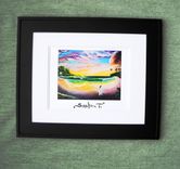 Romantic Couple On The Beach Print At Sunset Hawaii 2 small