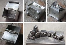 Sterling Silver Treasure Box For Child, Baby, Wedding 3 small
