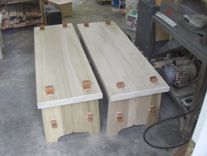 Dining Table Benches 3 small