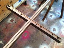 Fabricating Dining Table 4 small