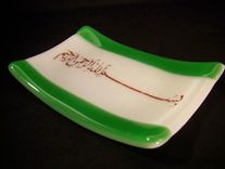 Arabic Calligraphic Dish 2 small