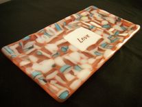 Small Rectangular Dish With Image 1 small