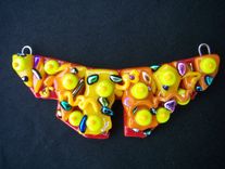 Chunky Crescent Collar Pendants 5 small