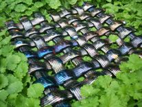 Woven Fused Glass Plates And Bowls 3 small