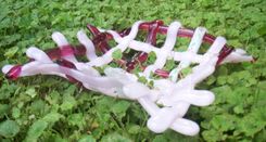 Woven Fused Glass Plates And Bowls 5 small