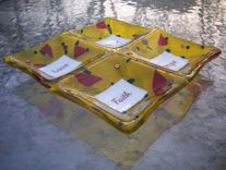 Fused Glass Appetizer Dish 1 small