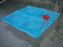 Fused Glass Appetizer Dish 2 small