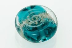 Memorial Jewelry | "Touchstone" |Pet Memories In Glass 2 small